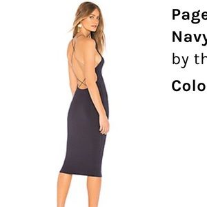 By the way. Navy midi dress xxs
